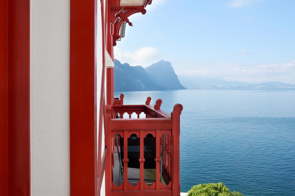 Hotel Vitznauerhof - Lifestyle Hideaway At Lake Lucerne Екстериор снимка