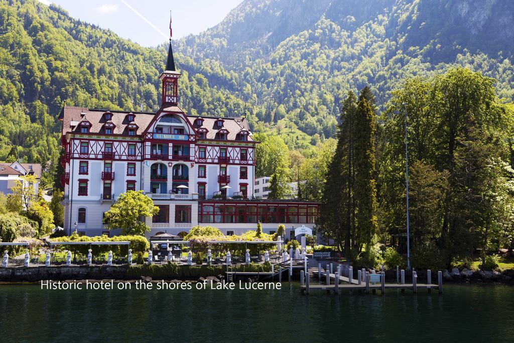 Hotel Vitznauerhof - Lifestyle Hideaway At Lake Lucerne Екстериор снимка