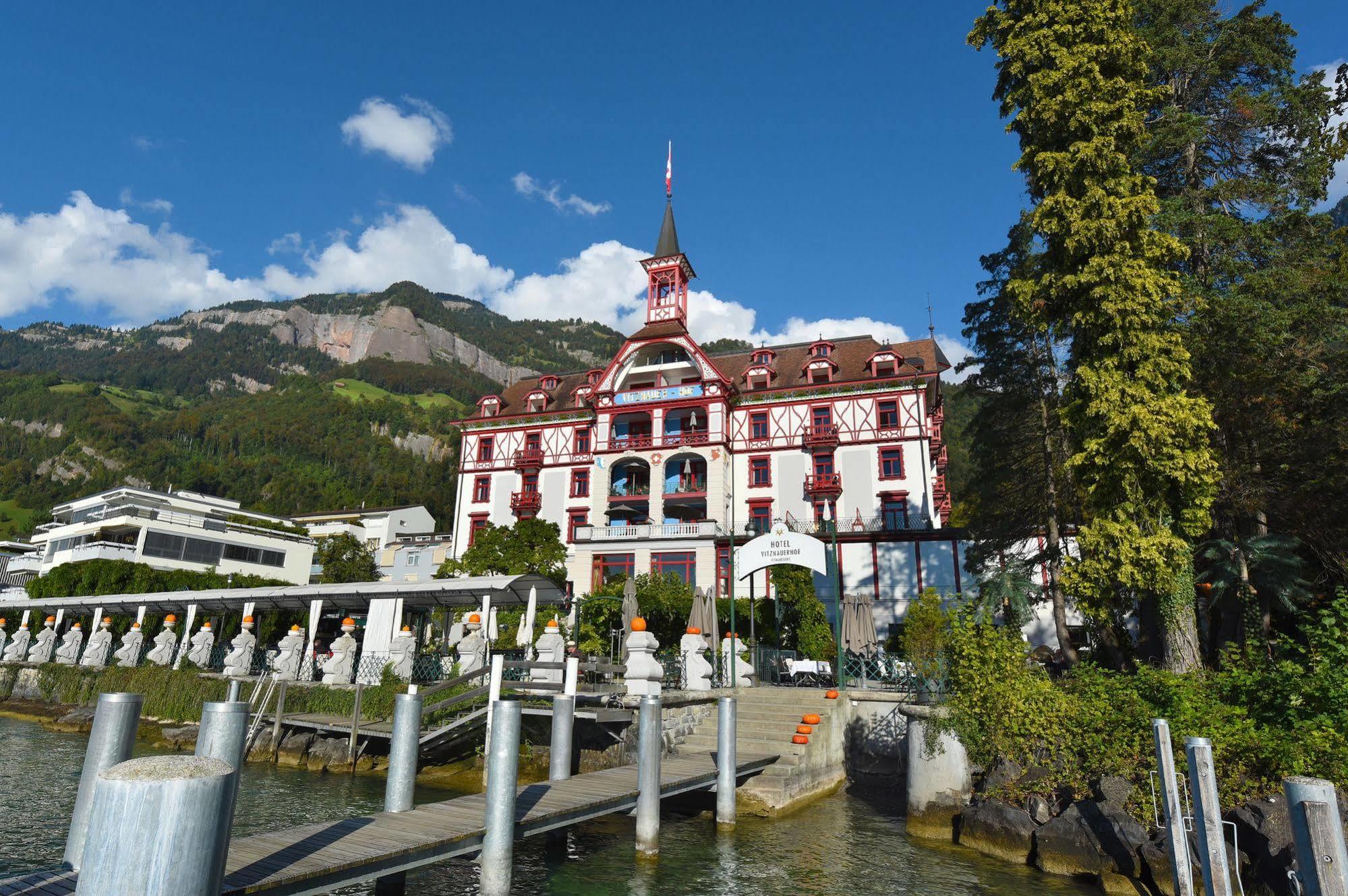 Hotel Vitznauerhof - Lifestyle Hideaway At Lake Lucerne Екстериор снимка