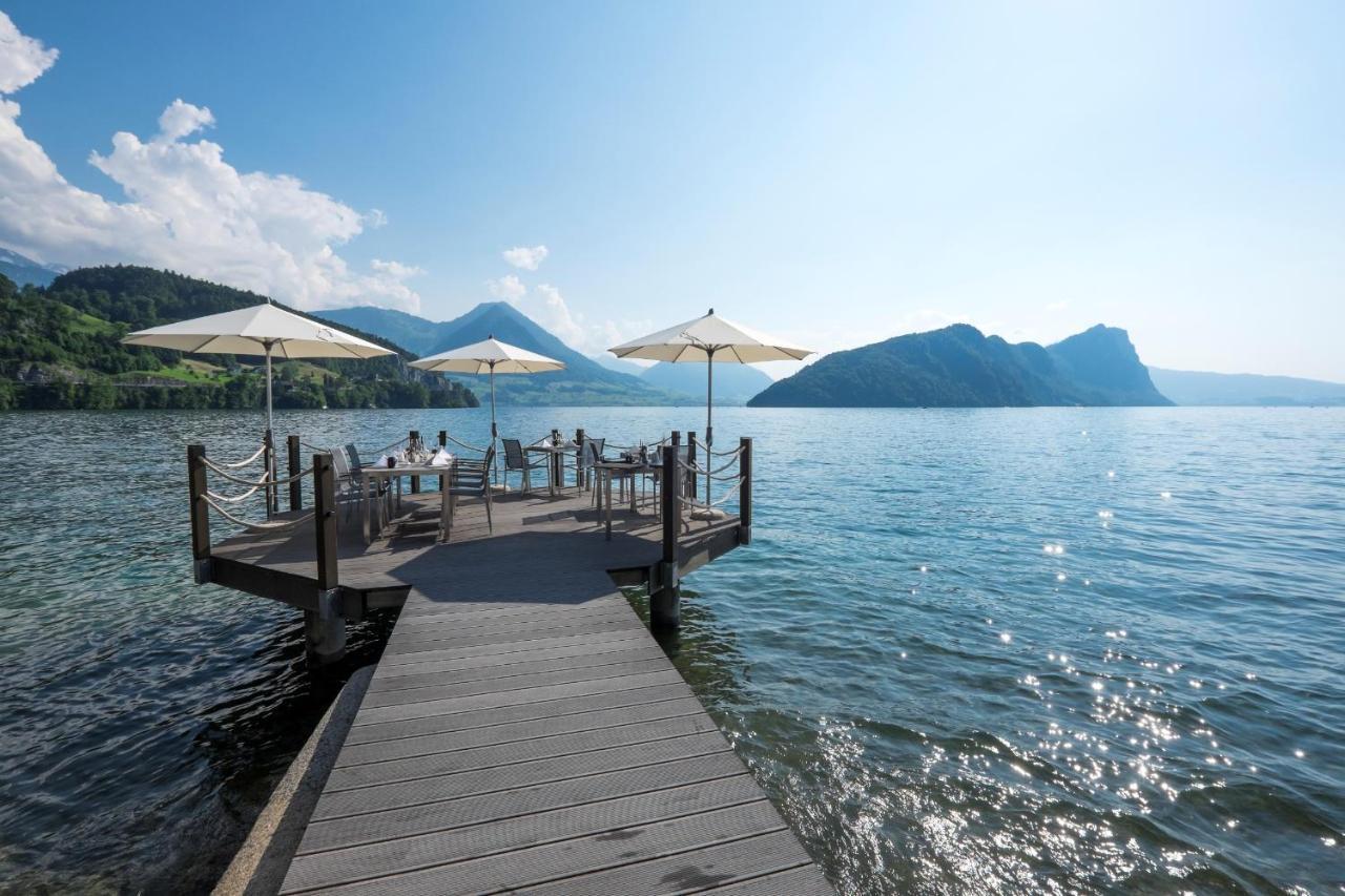 Hotel Vitznauerhof - Lifestyle Hideaway At Lake Lucerne Екстериор снимка